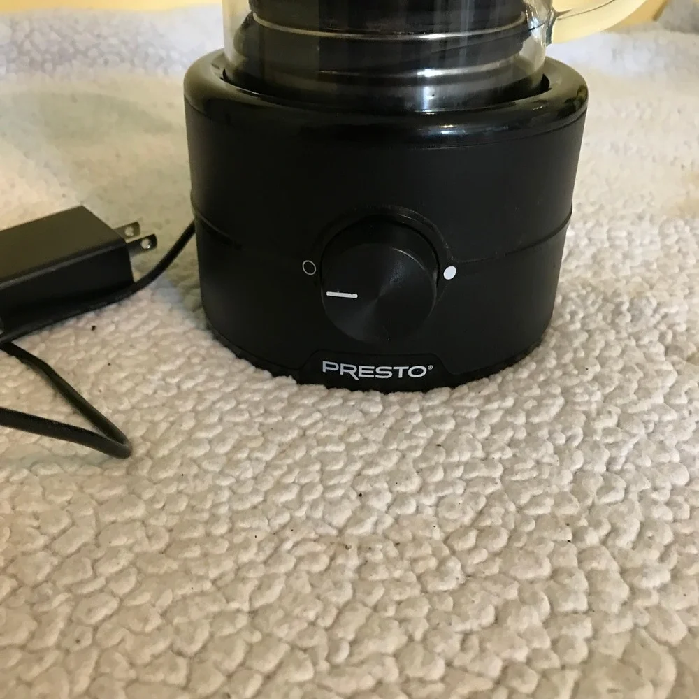 Presto Dorothy Rapid Cold Brewer Electric Coffee Maker Black Glass 02937